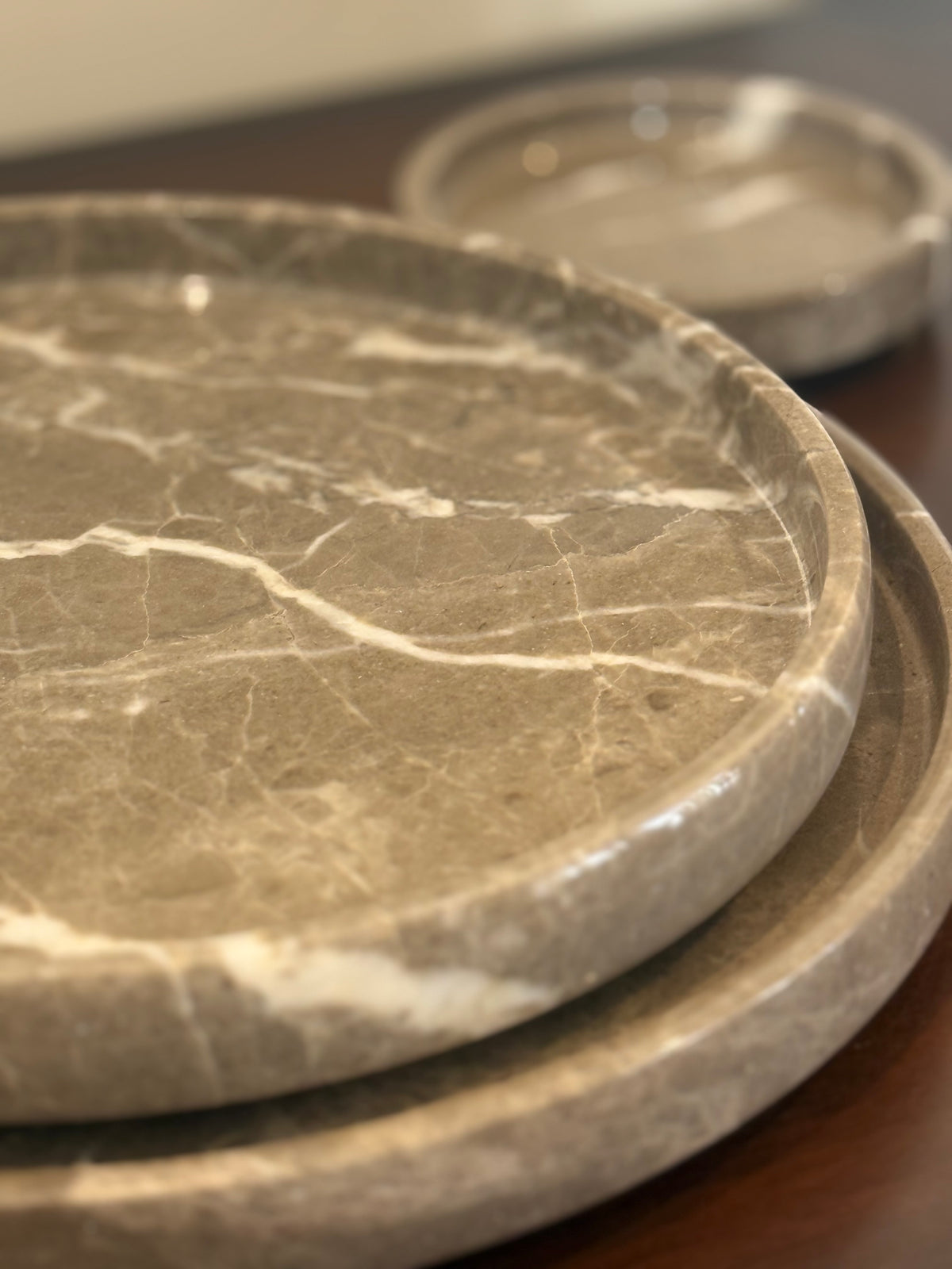 10" (Small) Armani Grey Vanity Plate