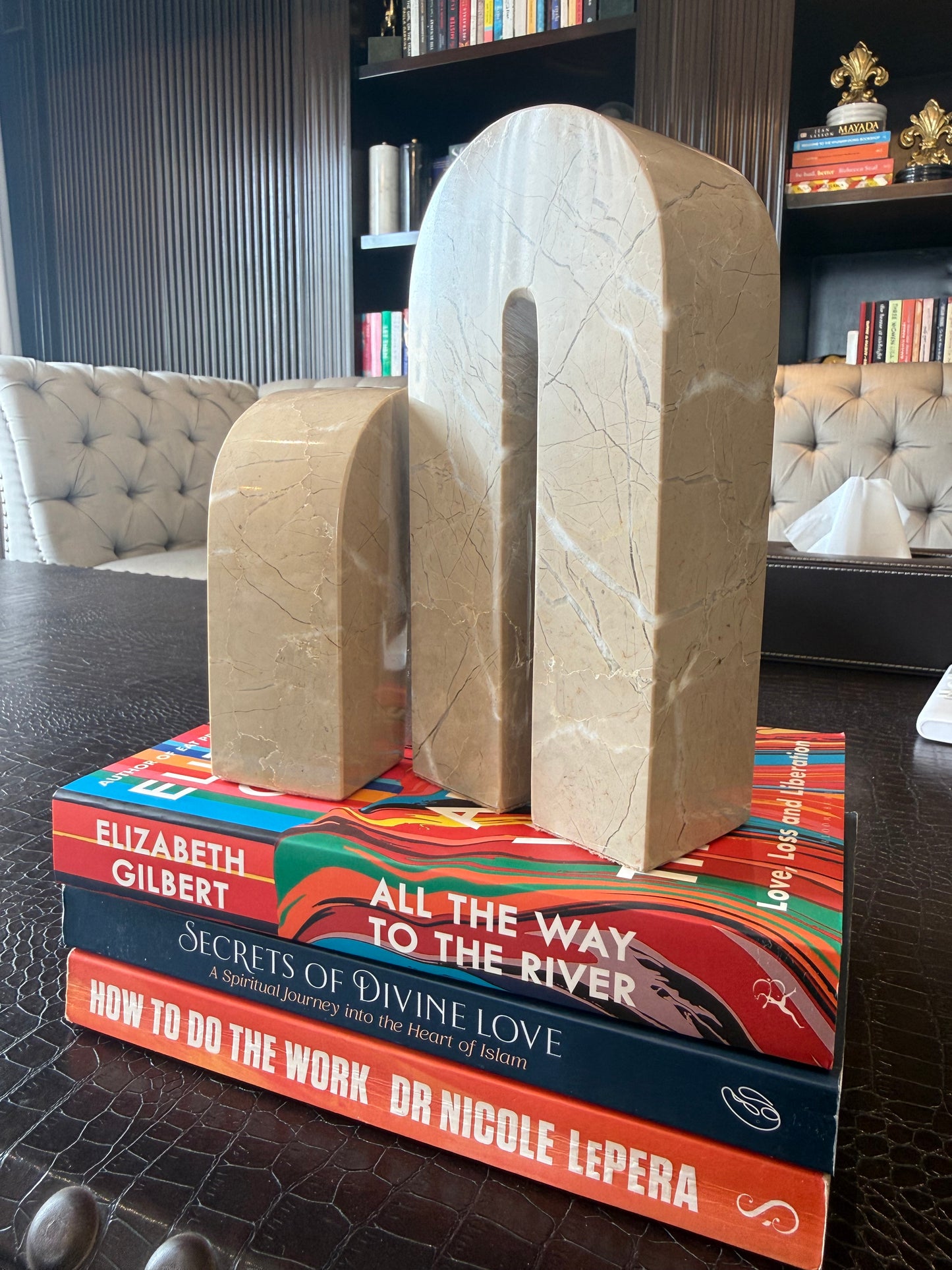 Verona Set of Two Sculptures/Bookends
