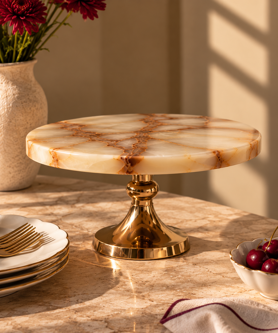 Onyx Cake Stand