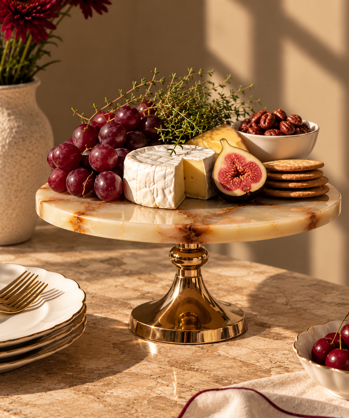 Onyx Cake Stand