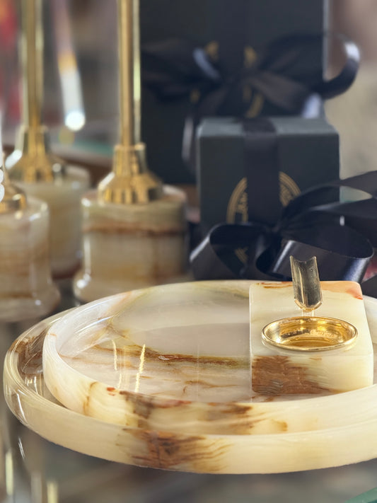 10” Small Onyx Vanity Plate